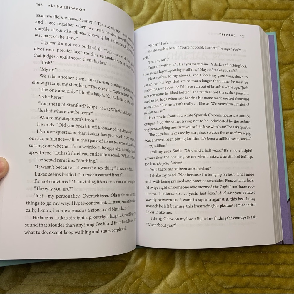 Deep End by Ali Hazelwood probably Smut special edition hardcover Book - Picture 8 of 9